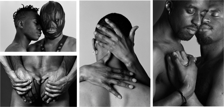 Ajamu photography black bodyscapes mapplethrope ajami gay black stereotypes male sexuality s&m