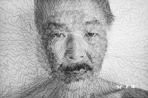 post-war Japanese photography Masahisa Fukase self-portrait